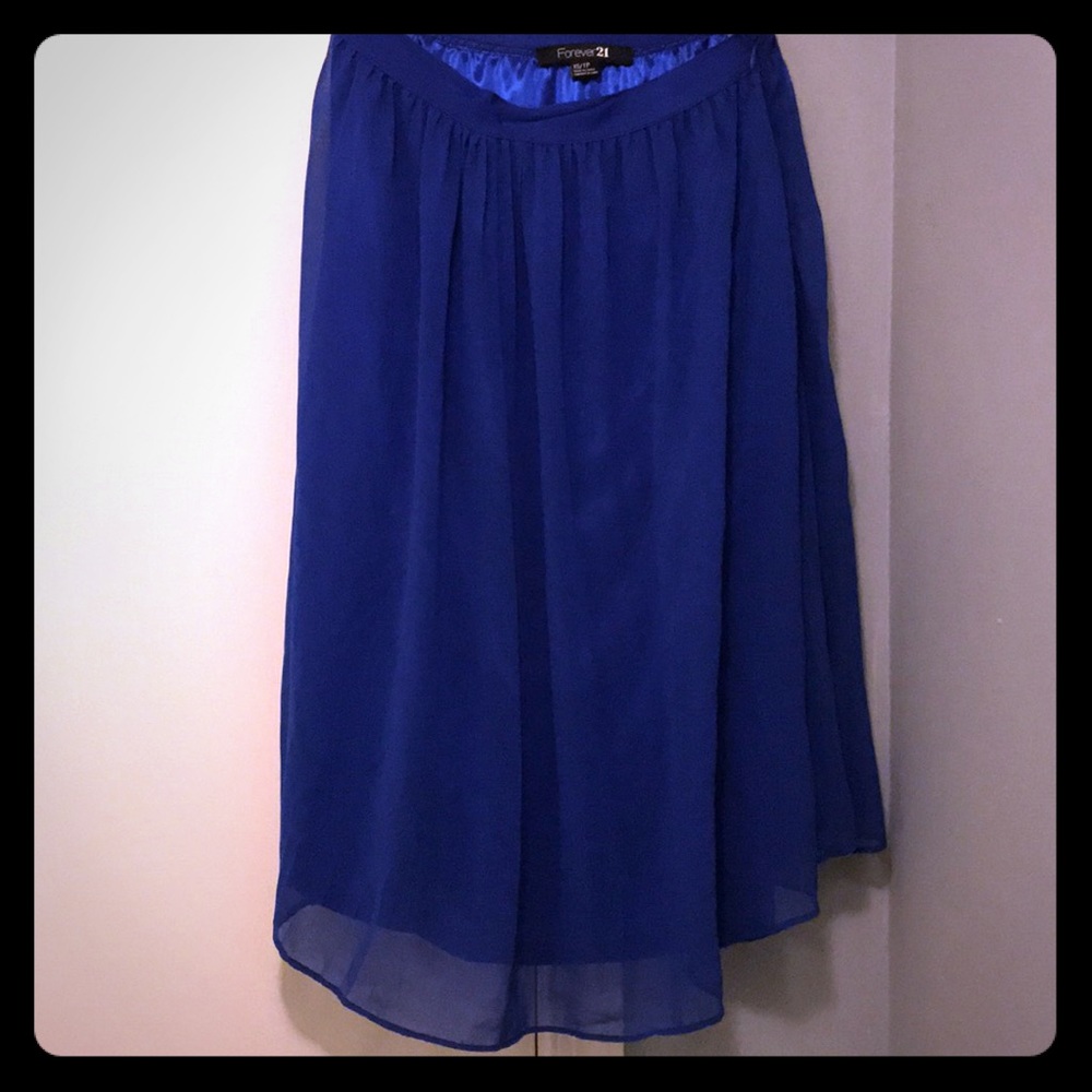 Midi sailor skirt from Forever 21